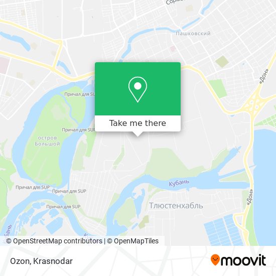 Ozon map