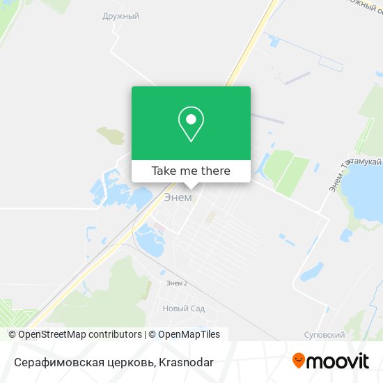 Серафимовская церковь map