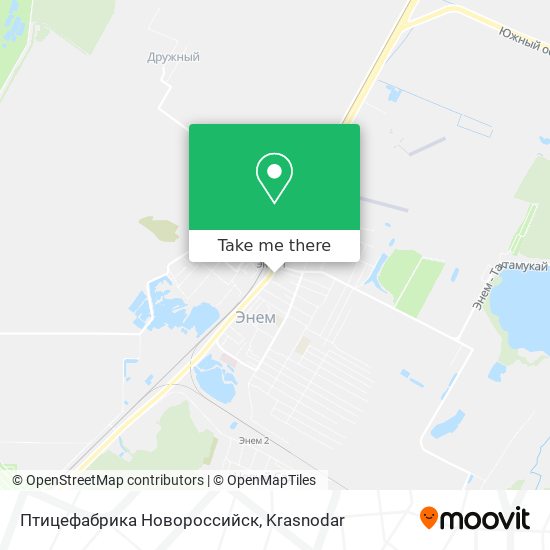 Птицефабрика Новороссийск map