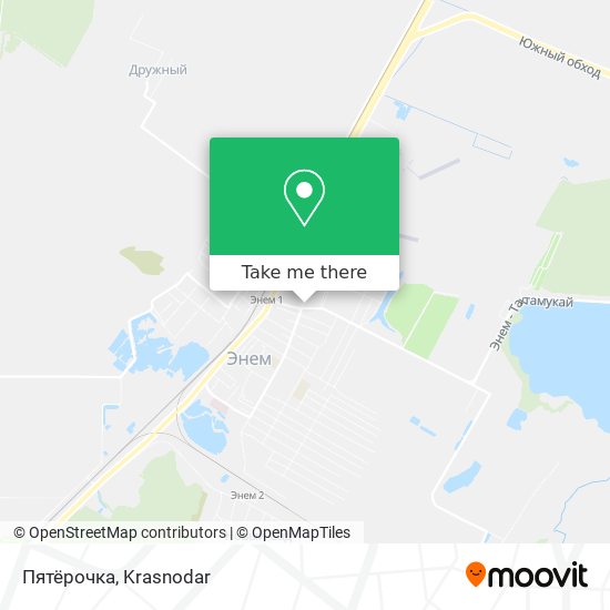 Пятёрочка map