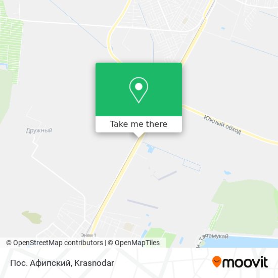 Пос. Афипский map