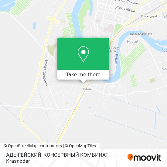 АДЫГЕЙСКИЙ, КОНСЕРВНЫЙ КОМБИНАТ map