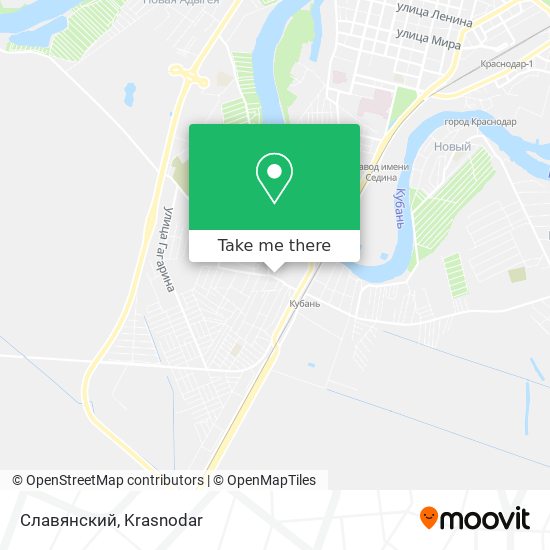 Славянский map