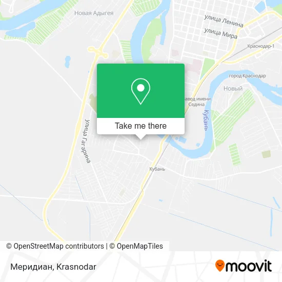 Меридиан map