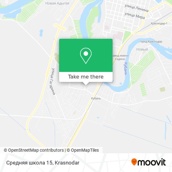 Средняя школа 15 map