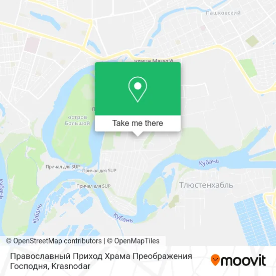 Православный Приход Храма Преображения Господня map