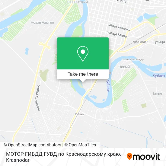 МОТОР ГИБДД ГУВД по Краснодарскому краю map