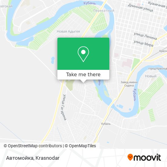 Автомойка map