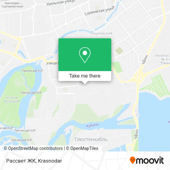 Рассвет ЖК map