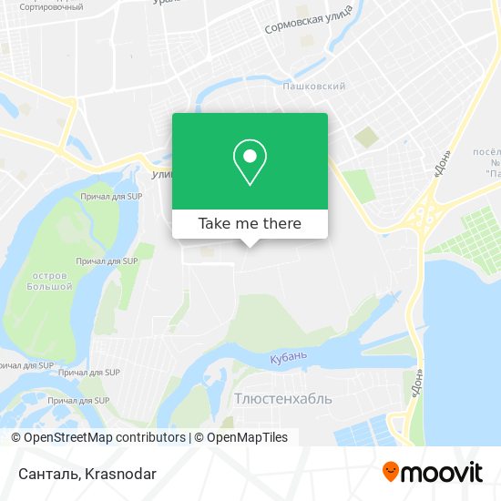 Санталь map
