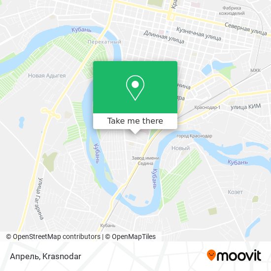 Апрель map