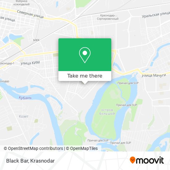 Black Bar map