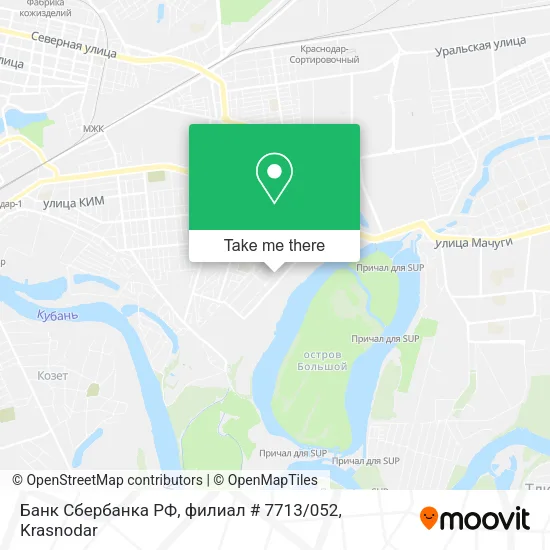 Банк Сбербанка РФ, филиал # 7713 / 052 map