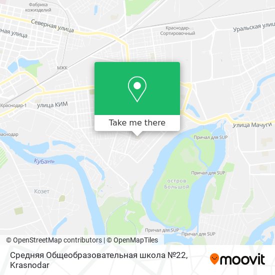Средняя Общеобразовательная школа №22 map