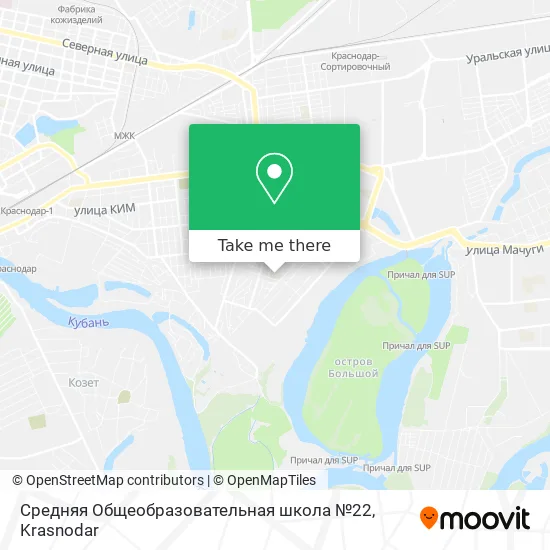Средняя Общеобразовательная школа №22 map