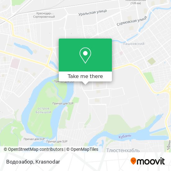 Водозабор map