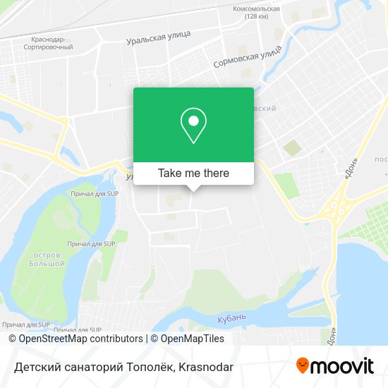 Детский санаторий Тополёк map