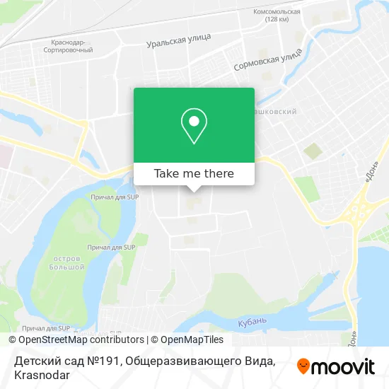 Детский сад №191, Общеразвивающего Вида map