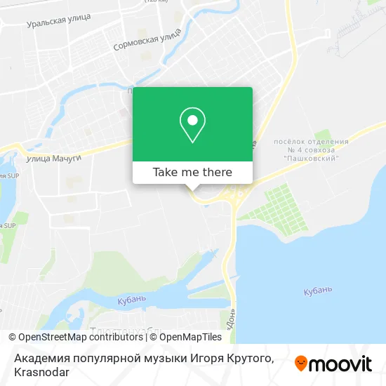Академия популярной музыки Игоря Крутого map