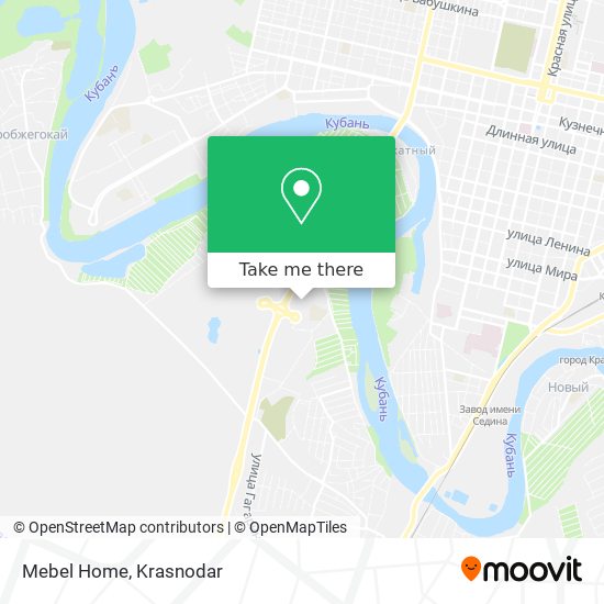 Mebel Home map