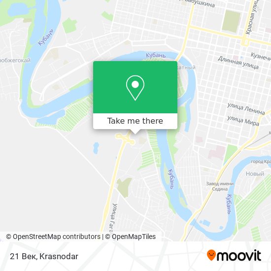 21 Век map