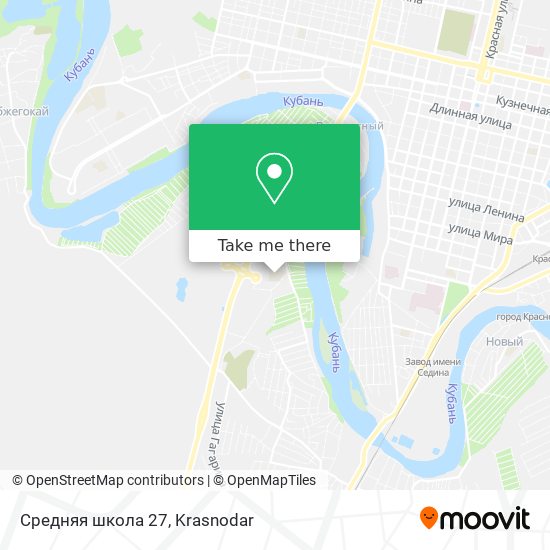 Средняя школа 27 map