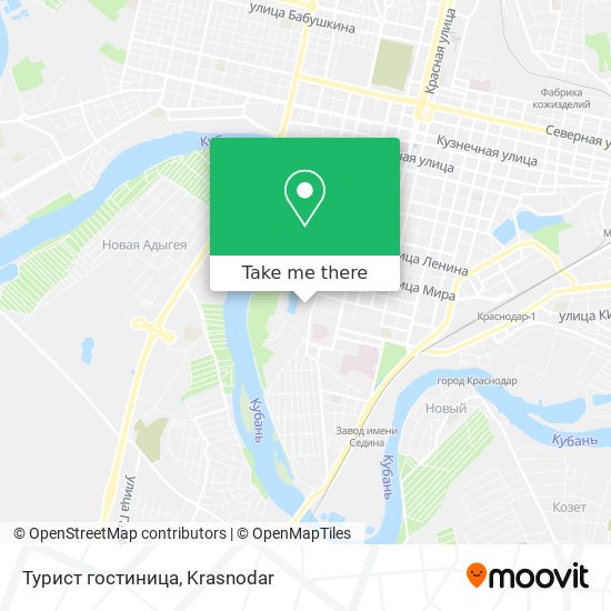 Турист гостиница map