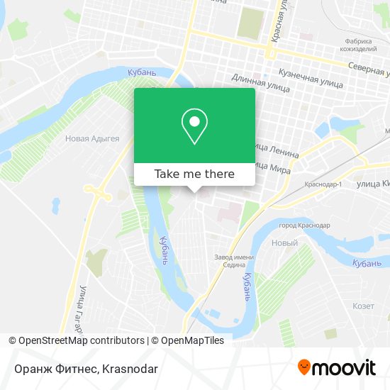 Оранж Фитнес map