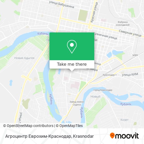 Агроцентр Еврохим-Краснодар map