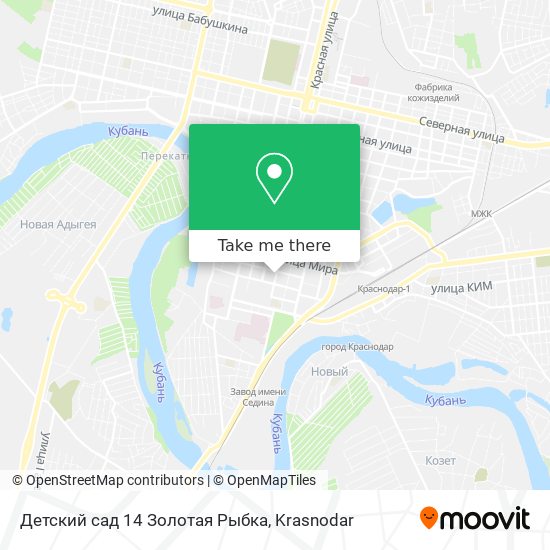 Детский сад 14 Золотая Рыбка map