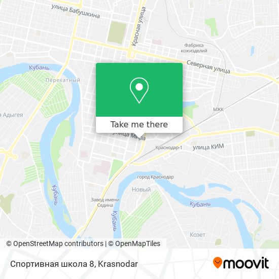 Спортивная школа 8 map