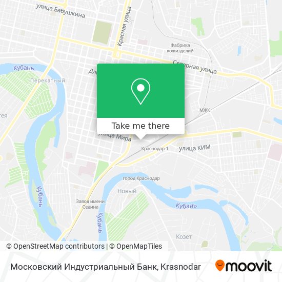 Московский Индустриальный Банк map