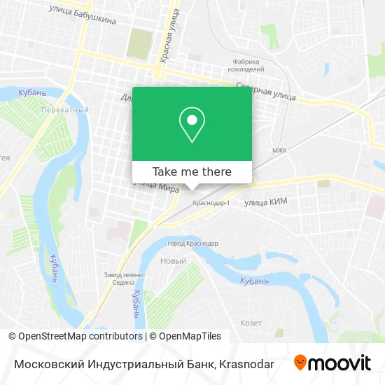 Московский Индустриальный Банк map