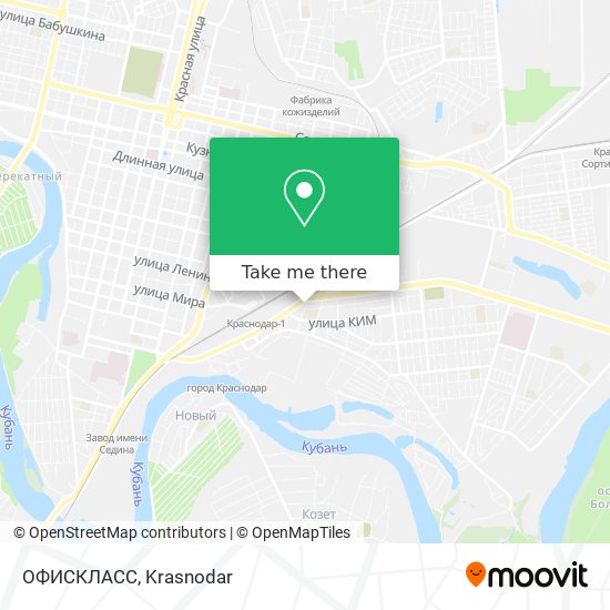 ОФИСКЛАСС map