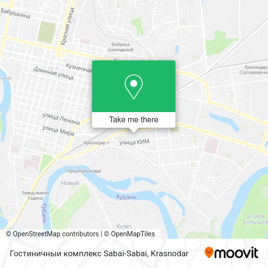 Гостиничныи комплекс Sabai-Sabai map