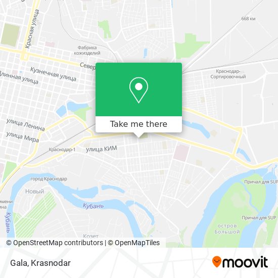 Gala map