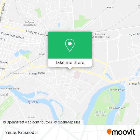 Уяши map