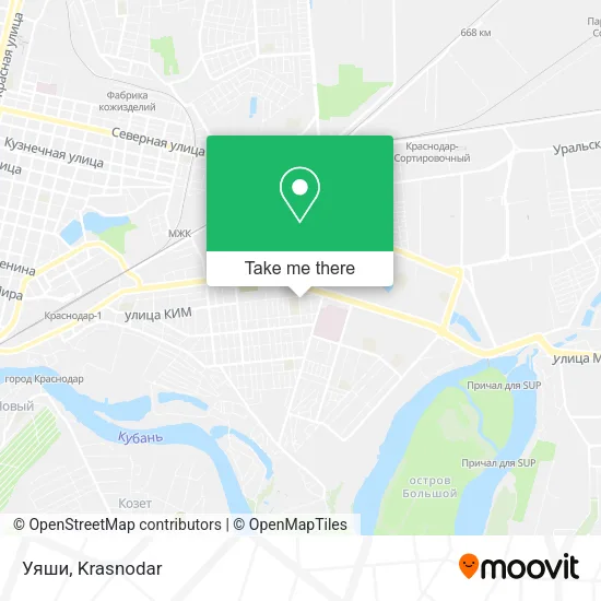 Уяши map