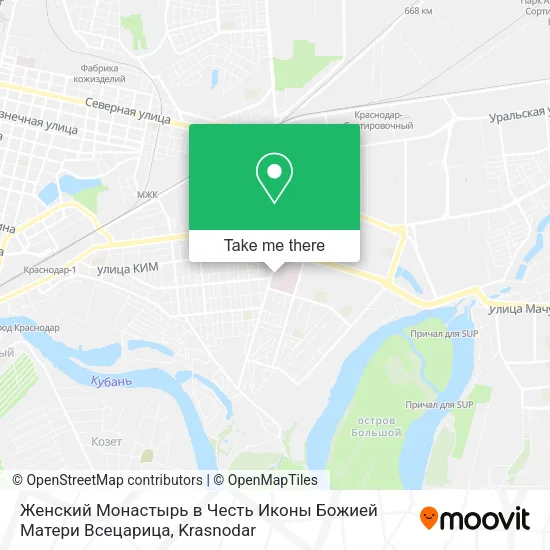 Женский Монастырь в Честь Иконы Божией Матери Всецарица map