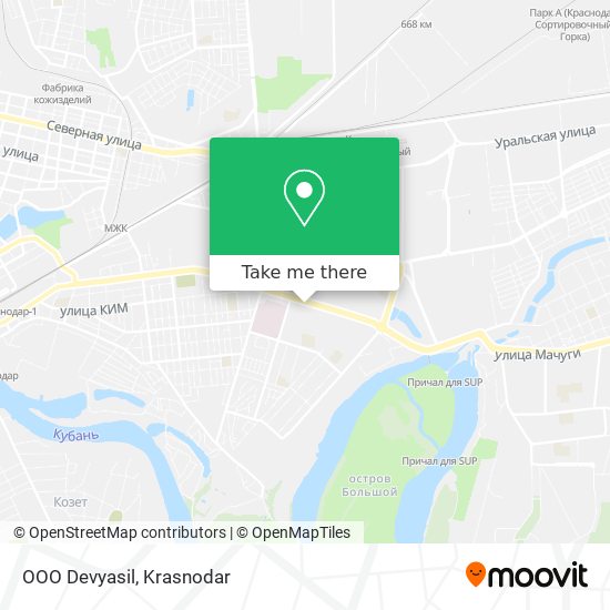 OOO Devyasil map