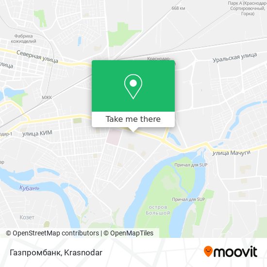 Газпромбанк map