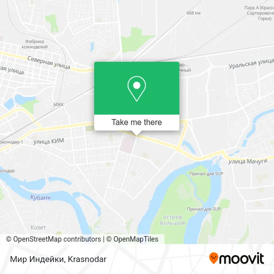 Мир Индейки map