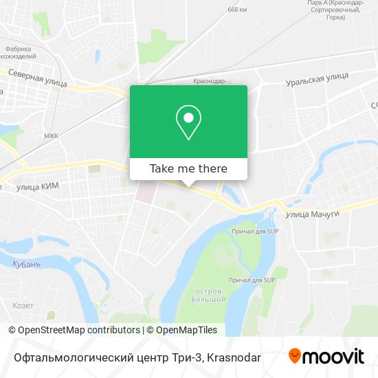 Офтальмологический центр Три-3 map