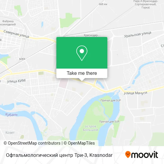 Офтальмологический центр Три-3 map