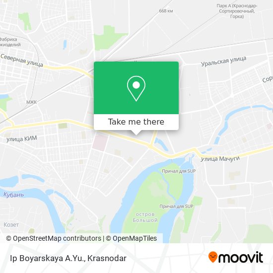 Ip Boyarskaya A.Yu. map