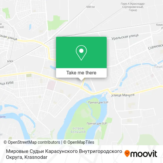 Мировые Судьи Карасунского Внутригородского Округа map