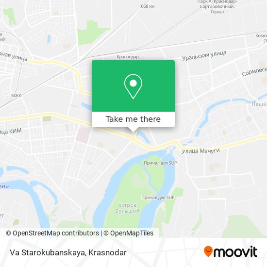 Va Starokubanskaya map