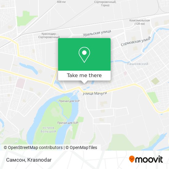 Самсон map