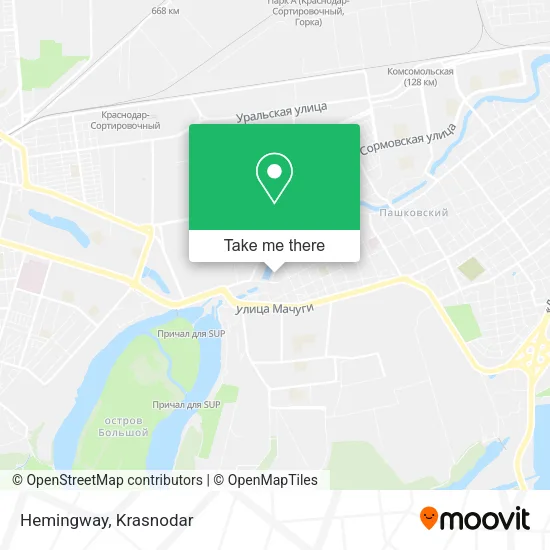 Hemingway map