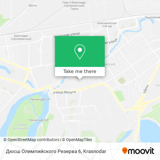 Дюсш Олимпийского Резерва 6 map